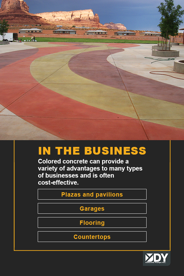 Commercial Colored Concrete