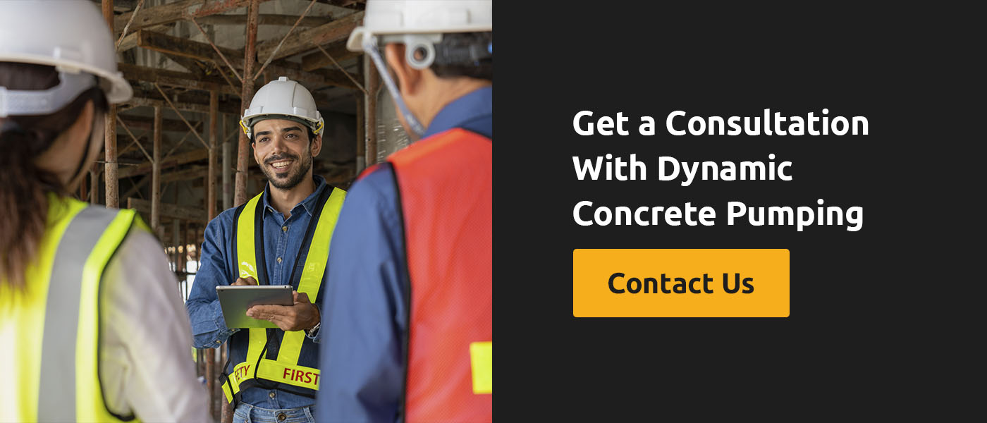 get a consultation with Dynamic Concrete Pumping