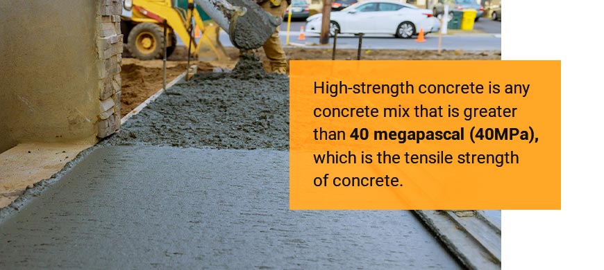 high-strength concrete definition
